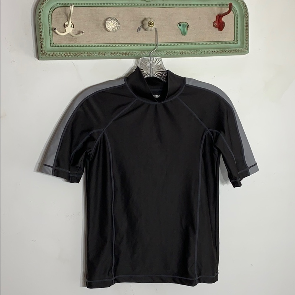 Mossimo Athletic Fit Performance Mock Neck shirt L